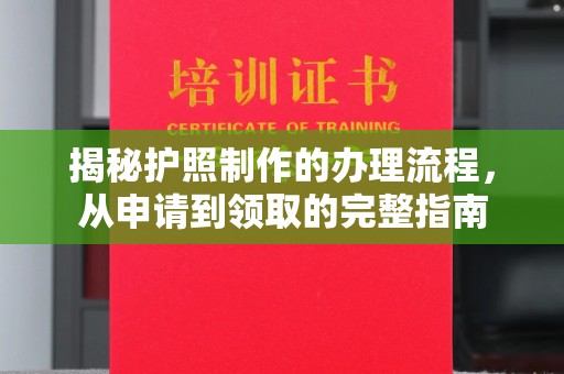 通霄揭秘护照制作的办理流程，从申请到领取的完整指南