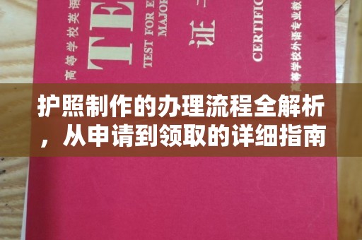 通霄护照制作的办理流程全解析，从申请到领取的详细指南