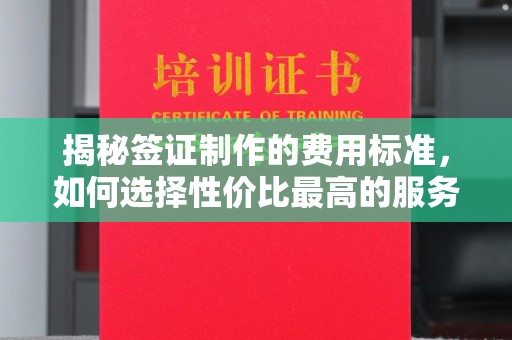 通霄揭秘签证制作的费用标准，如何选择性价比最高的服务？