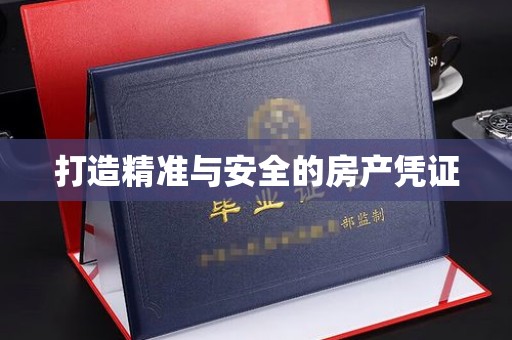 通霄打造精准与安全的房产凭证